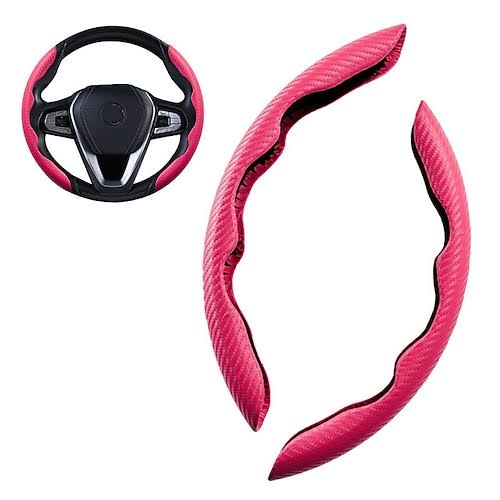 WHEEL STEERING COVER PINK