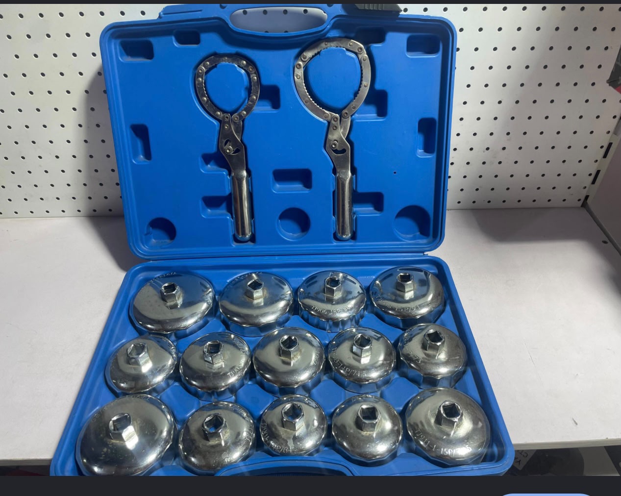 OIL FILTER SPANNER CUP SET