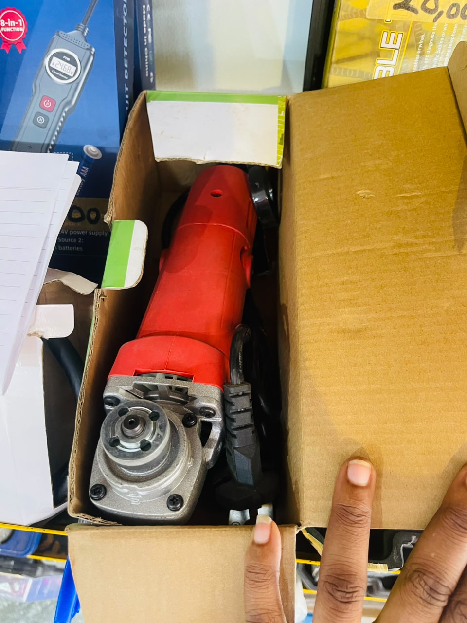 POWER TOOL ANGLE GRINDER