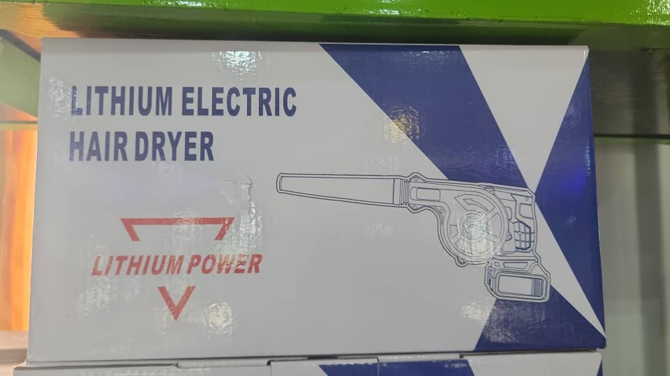 LITHIUM ELECTRIC HAIR DRYER