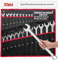 22PCS COMBINATION WRENCH SET